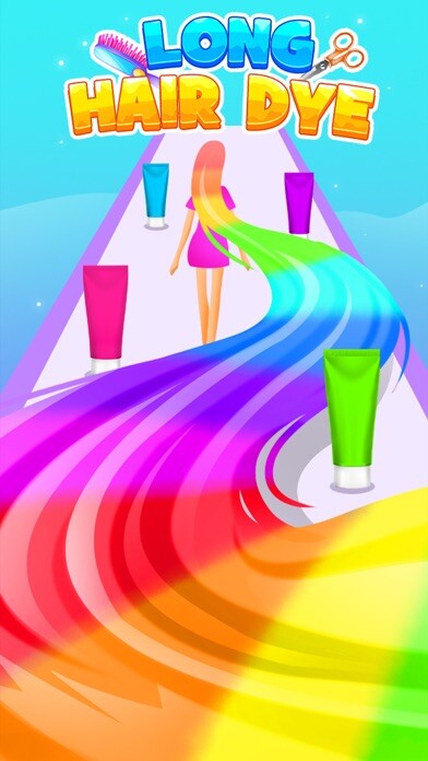 Emulate iPhone app Long Hair Dye Art - Hair Salon using MyAndroid Emulate iPhone app Long Hair Dye Art - Hair Salon using MyAndroid