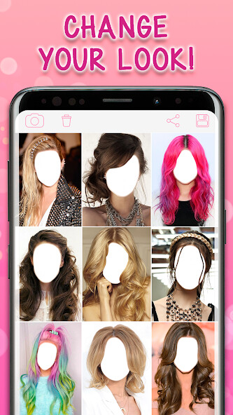 Run android online APK Long Hairstyles Photo from MyAndroid or emulate Long Hairstyles Photo using MyAndroid