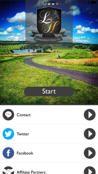 Emulate iPhone app Longhirst Hall Golf Club using MyAndroid Emulate iPhone app Longhirst Hall Golf Club using MyAndroid