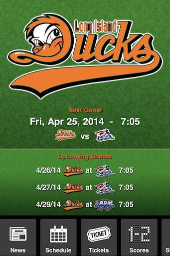 Run android online APK Long Island Ducks from MyAndroid or emulate Long Island Ducks using MyAndroid