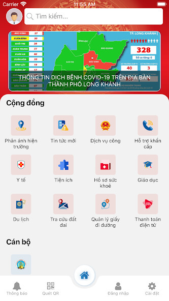 Run android online APK Long Khanh Smart from MyAndroid or emulate Long Khanh Smart using MyAndroid