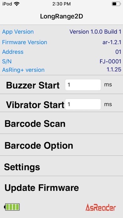Emulate iPhone app LongRange2D using MyAndroid