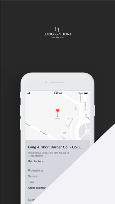 Emulate iPhone app Long & Short Barber Co. using MyAndroid Emulate iPhone app Long & Short Barber Co. using MyAndroid