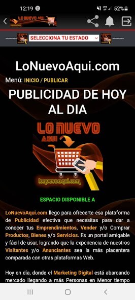 Run android online APK LONUEVOAQUI from MyAndroid or emulate LONUEVOAQUI using MyAndroid