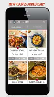 Emulate Android APK Look and Cook.com - Recipes