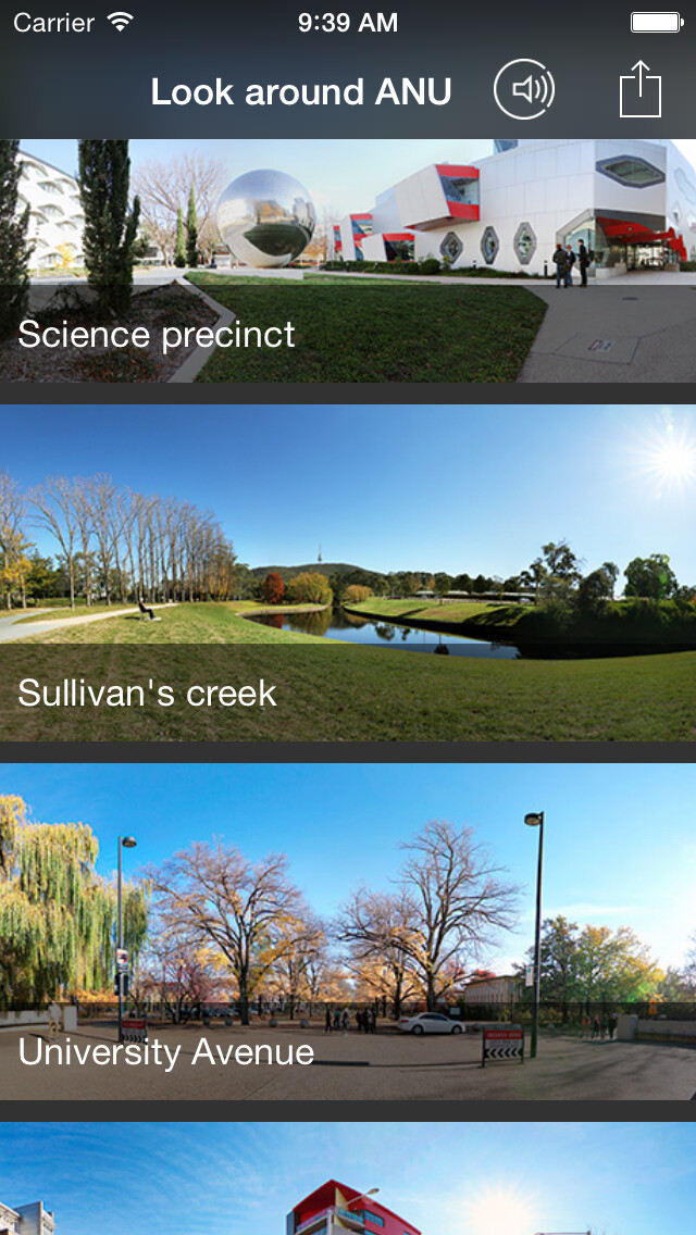 Emulate iPhone app Look around ANU using MyAndroid Emulate iPhone app Look around ANU using MyAndroid