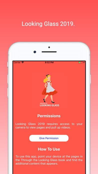 Emulate iPhone app Looking Glass 2019 using MyAndroid