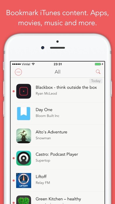 Emulate iPhone app Lookmark using MyAndroid
