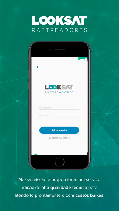 Emulate iPhone app Look Sat Monitoramento using MyAndroid