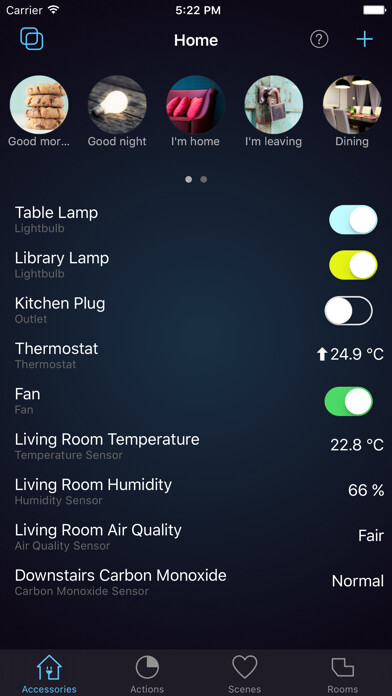 Emulate iPhone app Looming for HomeKit using MyAndroid