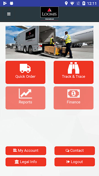 Emulate iPhone app Loomis Customer Portal using MyAndroid Emulate iPhone app Loomis Customer Portal using MyAndroid