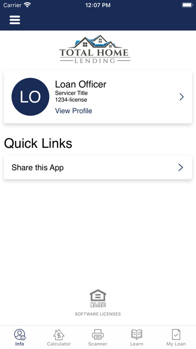 Emulate iPhone app Loop - by Total Home Lending using MyAndroid Emulate iPhone app Loop - by Total Home Lending using MyAndroid