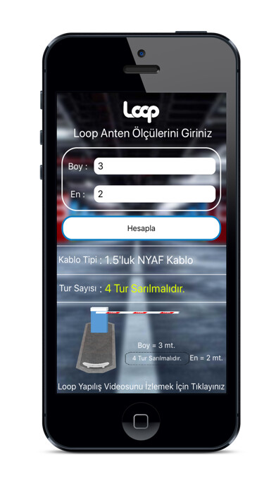 Emulate iPhone app Loop Hesaplayıcı using MyAndroid Emulate iPhone app Loop Hesaplayıcı using MyAndroid