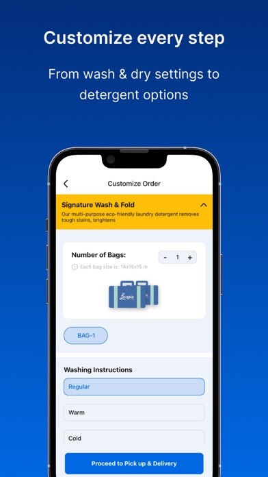 Emulate iPhone app Loopie Laundry using MyAndroid