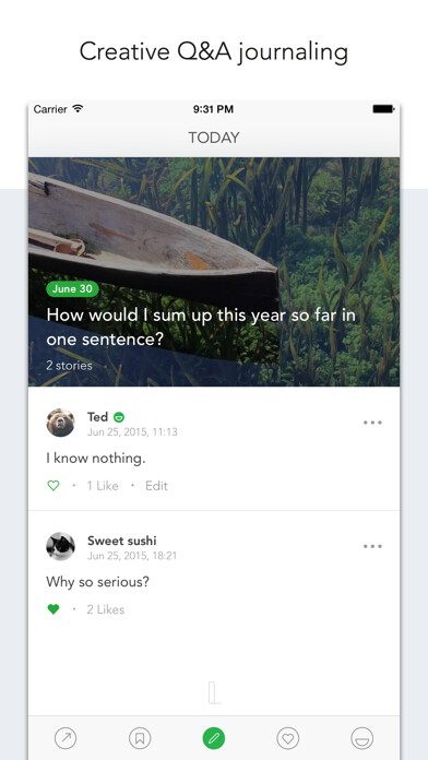 Emulate iPhone app Loopify - Creative Q&A Journal using MyAndroid Emulate iPhone app Loopify - Creative Q&A Journal using MyAndroid