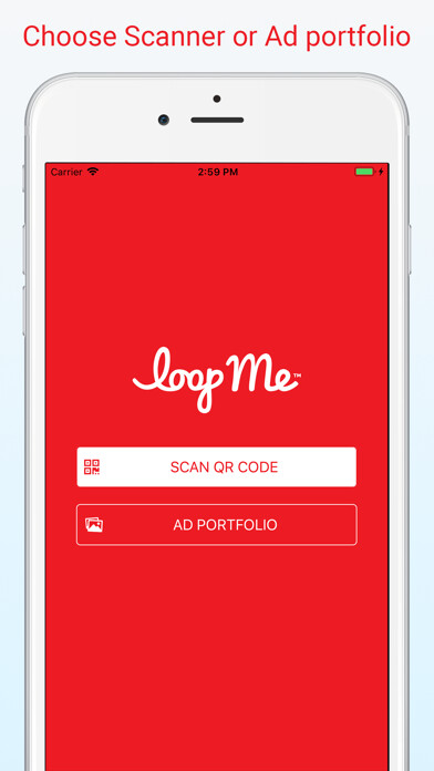 Emulate iPhone app LoopMe Creative Portfolio using MyAndroid Emulate iPhone app LoopMe Creative Portfolio using MyAndroid
