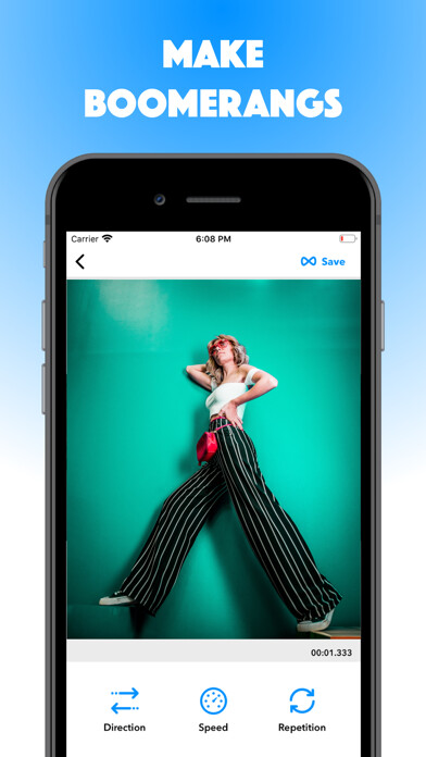 Emulate iPhone app Loop Videos & GIF Maker using MyAndroid Emulate iPhone app Loop Videos & GIF Maker using MyAndroid