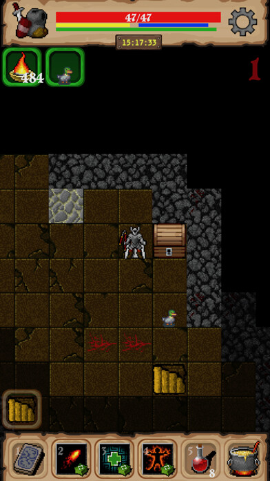 Emulate iPhone app Lootbox RPG using MyAndroid