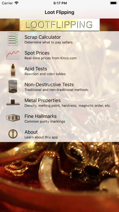 Emulate iPhone app Loot Flipping Lite using MyAndroid