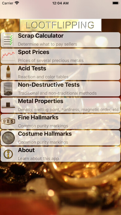 Emulate iPhone app Loot Flipping Pro using MyAndroid