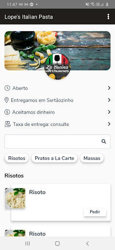 Run android online APK Lopes Italian Pasta from MyAndroid or emulate Lopes Italian Pasta using MyAndroid Run android online APK Lopes Italian Pasta from MyAndroid or emulate Lopes Italian Pasta using MyAndroid