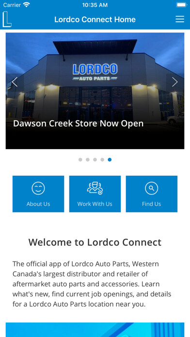 Emulate iPhone app Lordco Connect using MyAndroid