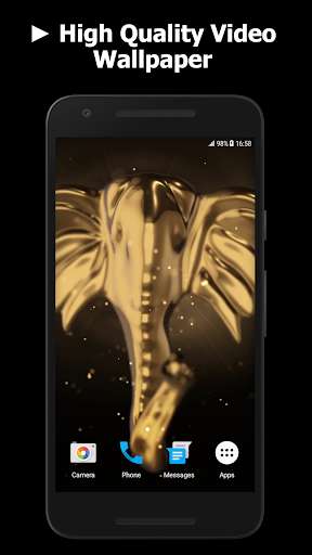 Run android online APK Lord Ganesha 3D Video Live Wallpaper from MyAndroid or emulate Lord Ganesha 3D Video Live Wallpaper using MyAndroid