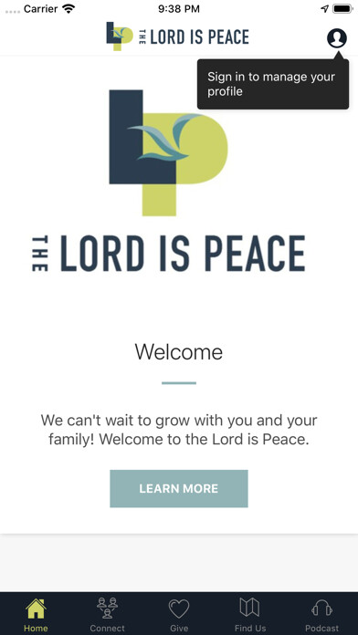 Emulate iPhone app Lord Is Peace-Texas using MyAndroid