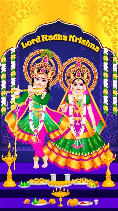 Emulate iPhone app Lord Radha Krishna - Live Temple using MyAndroid Emulate iPhone app Lord Radha Krishna - Live Temple using MyAndroid