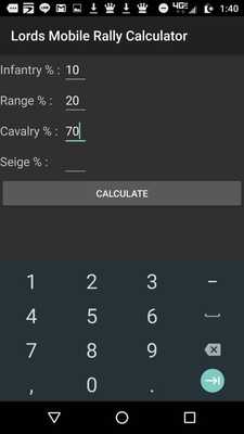 Emulate Android APK Lords Mobile Composition Calc Emulate Android APK Lords Mobile Composition Calc