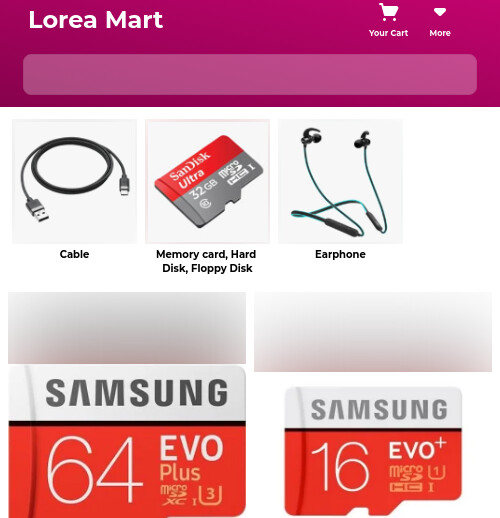 Run android online APK Lorea Mart from MyAndroid or emulate Lorea Mart using MyAndroid