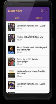 Emulate Android APK Los Angeles Lakers: Livescore News Emulate Android APK Los Angeles Lakers: Livescore News