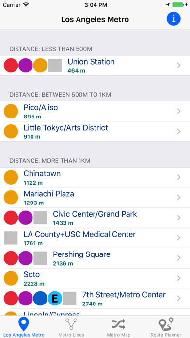 Emulate iPhone app Los Angeles Metro using MyAndroid Emulate iPhone app Los Angeles Metro using MyAndroid