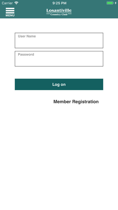 Emulate iPhone app Losantiville Country Club using MyAndroid