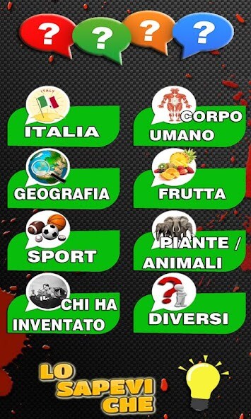 Run android online APK Lo sapevi che from MyAndroid or emulate Lo sapevi che using MyAndroid