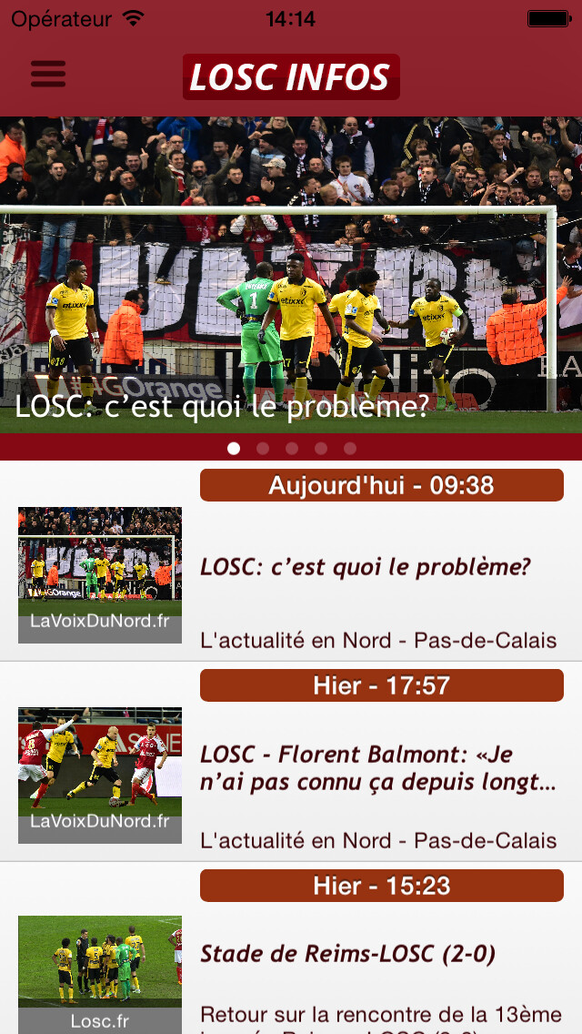 Emulate iPhone app LOSC Infos using MyAndroid
