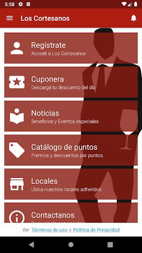 Run android online APK Los Cortesanos Club from MyAndroid or emulate Los Cortesanos Club using MyAndroid
