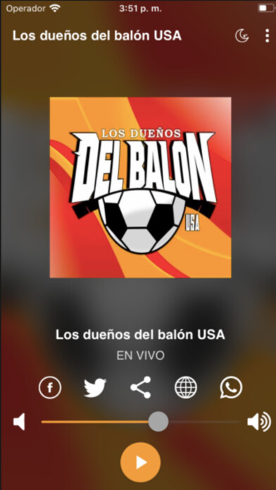 Emulate iPhone app Los dueños del balón USA using MyAndroid Emulate iPhone app Los dueños del balón USA using MyAndroid