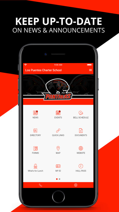 Emulate iPhone app Los Puentes Charter School using MyAndroid Emulate iPhone app Los Puentes Charter School using MyAndroid