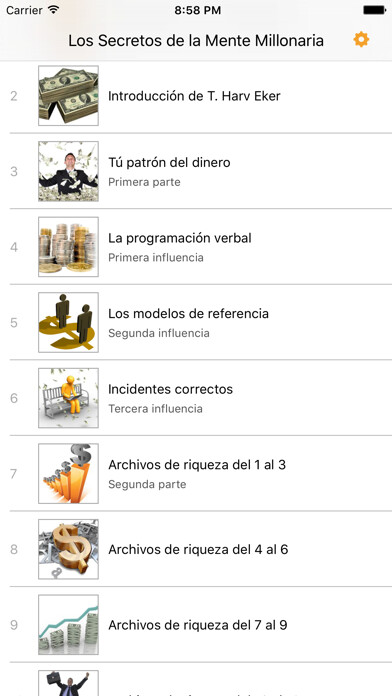 Emulate iPhone app Los Secretos de la Mente Millonaria - Audiolibro using MyAndroid Emulate iPhone app Los Secretos de la Mente Millonaria - Audiolibro using MyAndroid