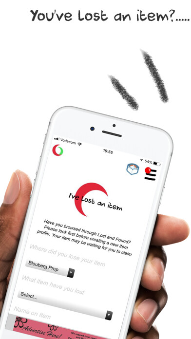 Emulate iPhone app Lost&Found at school using MyAndroid Emulate iPhone app Lost&Found at school using MyAndroid
