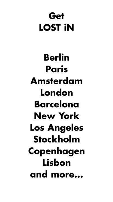 Emulate iPhone app LOST iN City Guide using MyAndroid Emulate iPhone app LOST iN City Guide using MyAndroid