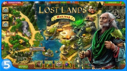 Emulate iPhone app Lost Lands: Mahjong using MyAndroid