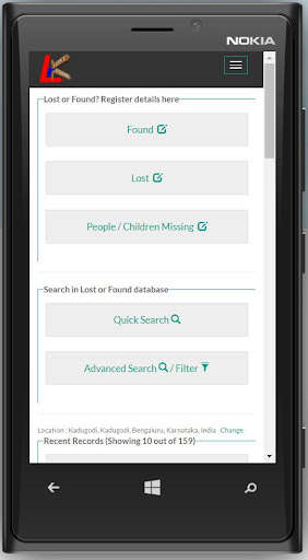 Run android online APK Lost or Found - Online database of lost/found item from MyAndroid or emulate Lost or Found - Online database of lost/found item using MyAndroid