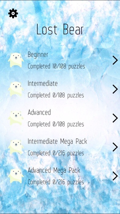 Emulate iPhone app Lost Polar Bear - block puzzle game using MyAndroid Emulate iPhone app Lost Polar Bear - block puzzle game using MyAndroid
