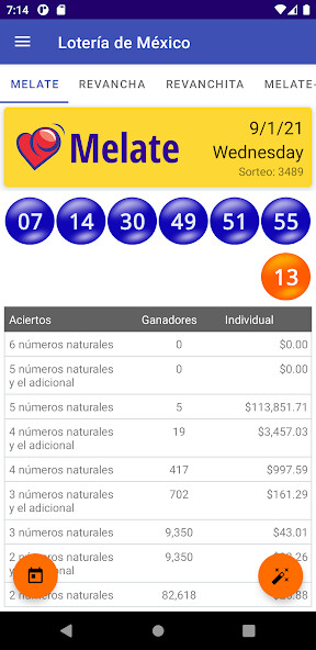 Run android online APK Lotera de Mxico (Prediccin  from MyAndroid or emulate Lotera de Mxico (Prediccin  using MyAndroid
