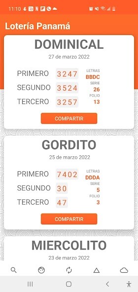 Run android online APK Lotería Panamá from MyAndroid or emulate Lotería Panamá using MyAndroid