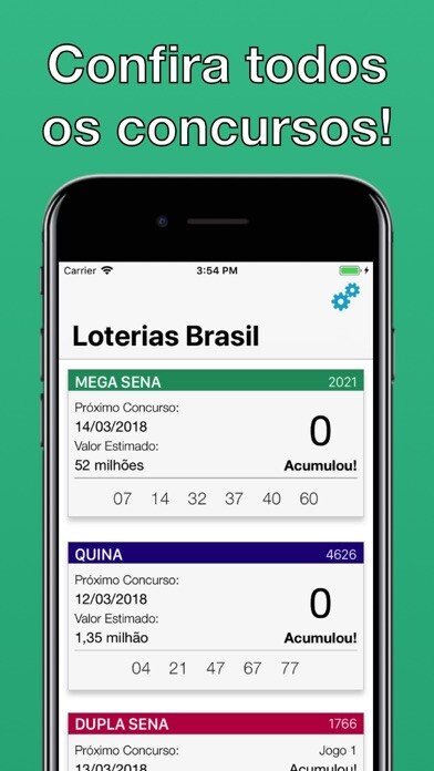 Emulate iPhone app Loterias Brasil using MyAndroid Emulate iPhone app Loterias Brasil using MyAndroid