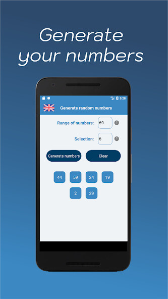 Run android online APK Lotery Lotto Random numbers Free from MyAndroid or emulate Lotery Lotto Random numbers Free using MyAndroid