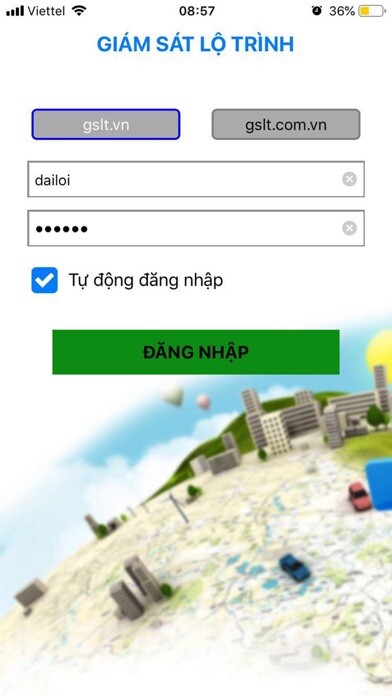Emulate iPhone app Lo Trinh Xe using MyAndroid